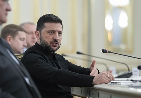 O presidente ucraniano sublinhou que Kiev precisa de apoio financeiro por mais dois ou três anos.