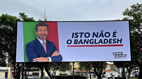 CNE remete queixas sobre cartazes de Ventura para o Ministério Público