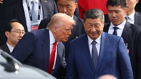 Trump e Xi reencontraram-se ao fim de seis anos.
