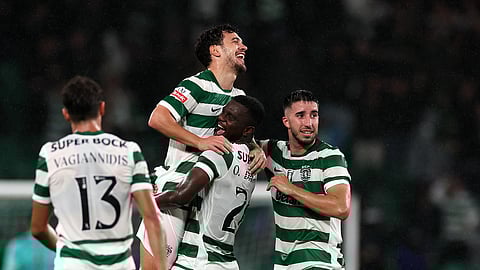 Pedro Gonçalves fechou as contas do jogo com um grande golo.