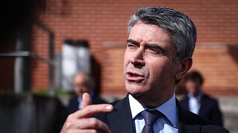 O secretário-geral do PS, José Luís Carneiro