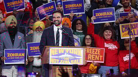 O congelamento da renda é uma das bandeiras de Zohran Mamdani. 