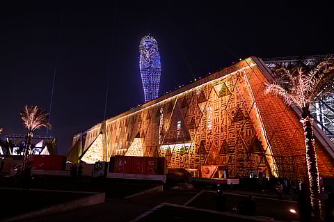 As fotos da inauguração do Grande Museu Egípcio