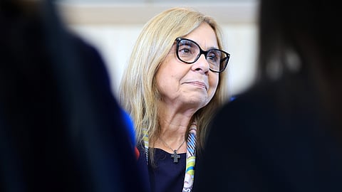 A ministra da Saúde, Ana Paula Martins