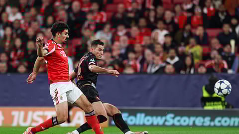 Benfica perde em casa com Leverkusen e continua sem pontuar na Champions