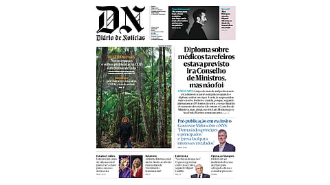 Leia aqui o DN desta quinta-feira, 6 de novembro