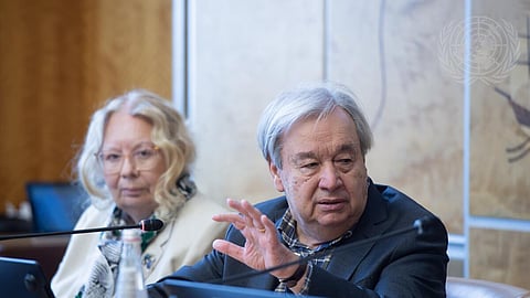 Guterres pede condições para que entre mais ajuda no enclave.