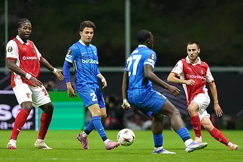 Chuva de golos na Pedreira na primeira derrota do Sp. Braga na Liga Europa