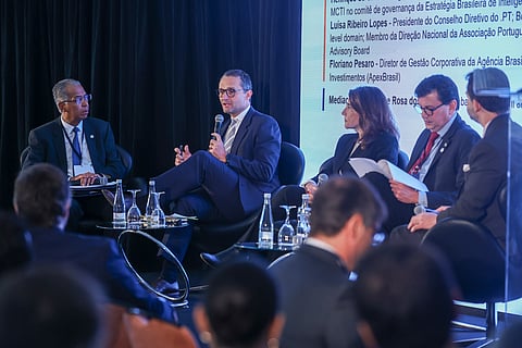 Bernardo Correia, secretário de Estado para a Digitalização de Portugal participou do painel com o secretário de Estado brasileiro.