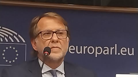 O diretor da PJ, Luís Neves, esteve no Parlamento Europeu na quarta-feira.