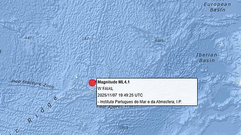 Sismo com magnitude 3,8 sentido na ilha do Faial