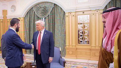 O primeiro encontro entre Al-Sharaa e Trump foi em maio, na Arábia Saudita.