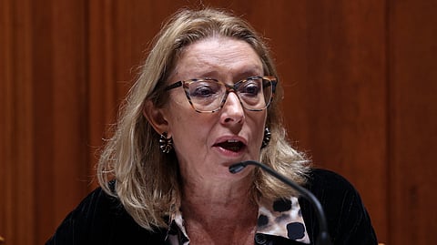 Ministra do Trabalho, Solidariedade e Segurança Social, Maria do Rosário Palma Ramalho, em comissão parlamentar