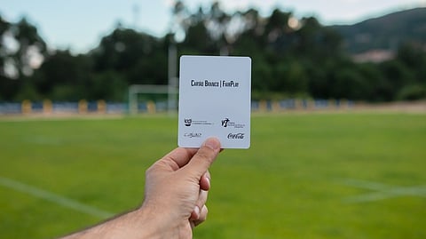 Há um cartão que premeia o fair play no Desporto e já foi mostrado 1362 vezes este ano