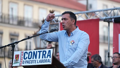 Tiago Oliveira, secretário-geral da CGTP