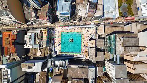 Uma das fotos da exposição.