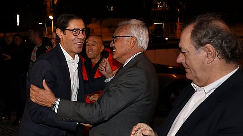 Eleições do Benfica. Noronha Lopes assume a derrota e felicita Rui Costa: "O resultado da votação é claro"