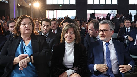 Alexandra Leitão (à esquerda), vereadora do PS na Câmara de Lisboa