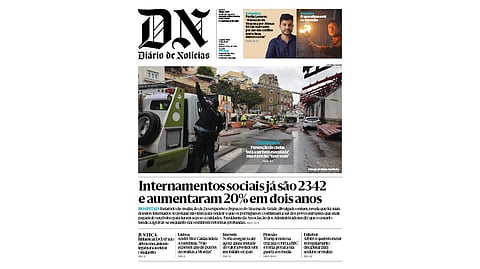 Leia aqui o DN desta quinta-feira, 13 de novembro