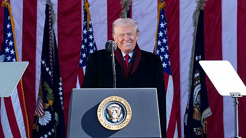 Presidente dos EUA num evento na terça-feira.