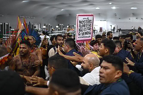 COP30. Ativistas climáticos invadem área restrita da conferência