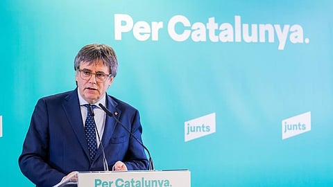 Carles Puigdemont foi presidente da Generalitat entre 2016 e 2017.