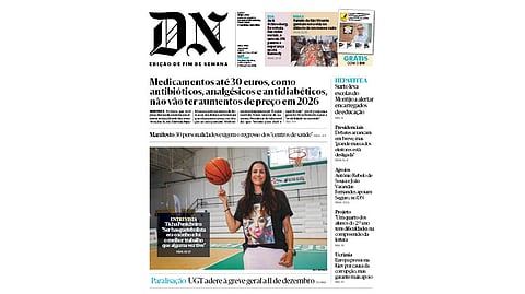 Leia aqui o DN desta sexta-feira, 14 de novembro