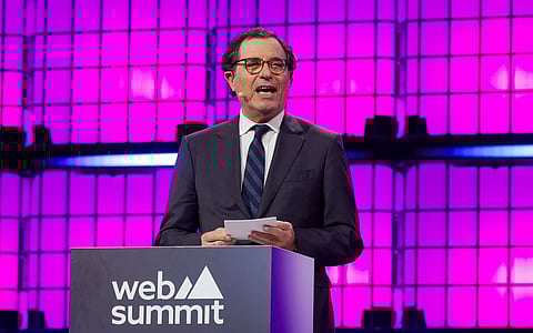 Manuel Castro Almeida, ministro da Economia, na Web Summit