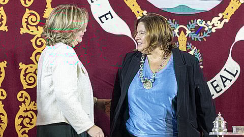 Alexandra Leitão tomou posse como vereadora.