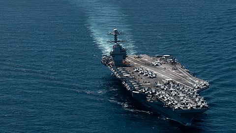Porta-aviões dos EUA chega ao mar das Caraíbas em plena crise com Venezuela