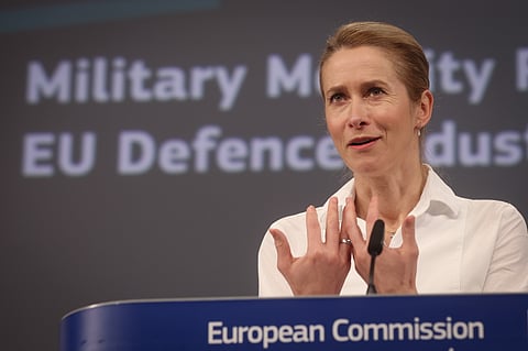 Kaja Kallas, chefe da diplomacia da União Europeia.