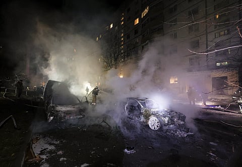 Os ataques russos da madrugada contra a Ucrânia fizeram, pelo menos, 25 mortos.