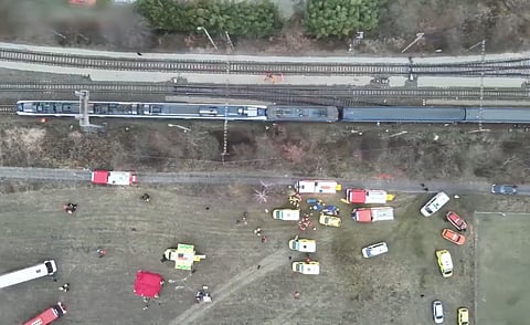 Colisão de comboios na Chéquia provoca 42 feridos