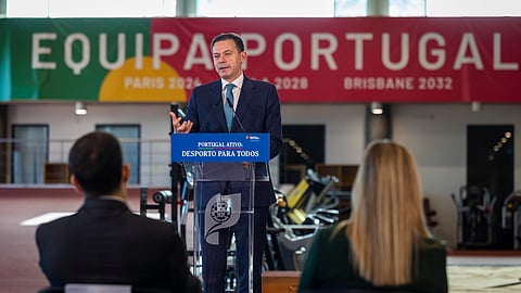 Luís Montenegro apresentou plano estratégico para o Desporto, no Centro de Alto Rendimento do Jamor.