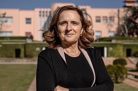 A professora Helena Freitas, numa foto de arquivo.