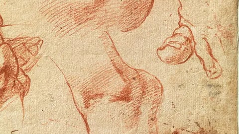 Desenho raro de Miguel Ângelo para a Capela Sistina foi descoberto e vai a leilão