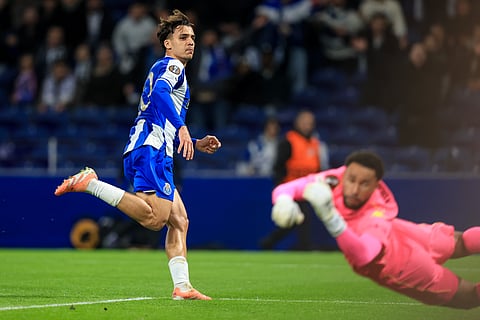 Liga Europa: Bis de Gabri Veiga embala um FC Porto cheio de pressa