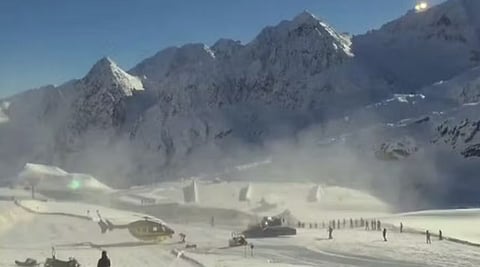 Oito pessoas resgatadas após avalanche numa estância de esqui na Áustria