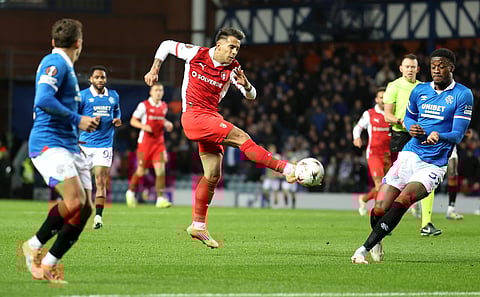 Sp. Braga resgata empate em inferioridade na visita ao Rangers