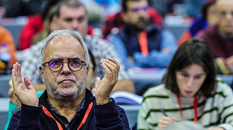 José Manuel Pureza na XIV Convenção do Bloco de Esquerda, em Lisboa.