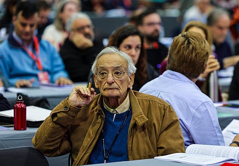 Fernando Rosas na XIV Convenção do Bloco de Esquerda. 
