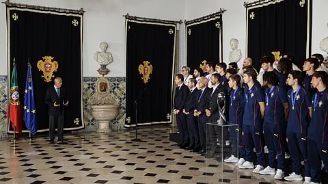 Presidente recebeu atletas campeões do mundo em Belém.