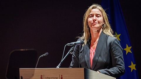 Federica Mogherini, ex-alta representante da UE para os Negócios Estrangeiros e Política de Segurança