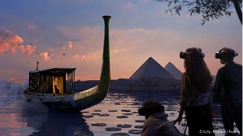 Viagem imersiva aos mistérios do Antigo Egito vai poder ser feita a partir do Terreiro do Paço 