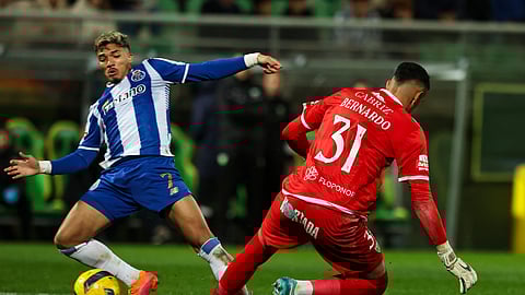 William Gomes marcou o golo da vitória após um erro individual de Bernardo, guarda-redes do Tondela.