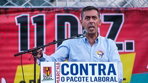 Tiago Oliveira, secretário-geral da CGTP 