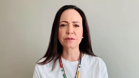 Foi atribuído a María Corina Machado, líder da oposição venezuelana, o Nobel da Paz