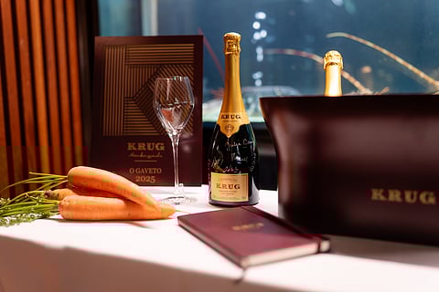 Gaveto encheu-se de cenouras e champanhe na apresentação dos novos Krug