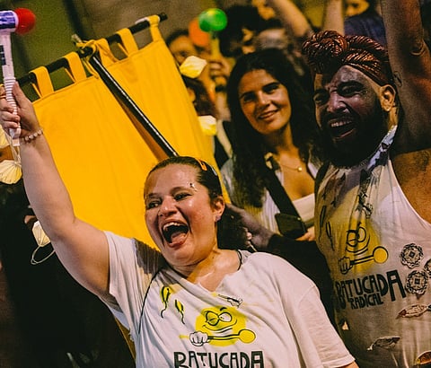 Batucada Radical é uma das principais coletividades brasileiras em Portugal. 