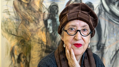 Graça Morais tem 60 obras na exposição 'Húmus', patente no Atelier-Museu Júlio Pomar, em Lisboa.